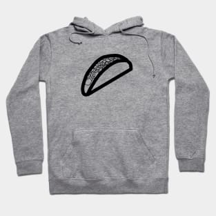 Taco Outline Hoodie